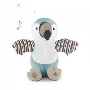 Zazu Kids, интерактивная игрушка Тимо Тукан хлопает в ладоши плюшевую игрушку