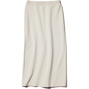Повседневная длинная юбка женская UNIQLO, Natural
