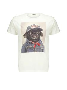 Deeluxe Футболка 'Pepere' в цвете Off White