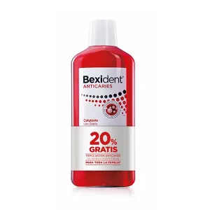 Ополаскиватель для рта для ежедневного использования Bexident Anticaries Colutorio Isdin, 500 ml