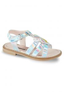 Сандалии с ремешком Unicorn Hologram Denokids, цвет grau