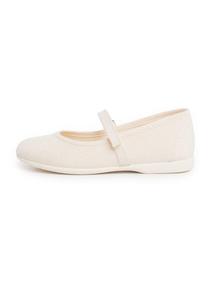 Балетки MERCEDITAS TIRA ADHERENTE FINA Pisamonas, цвет crudo