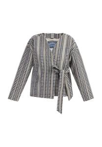 Толстовка DreiMaster Wickeljacke, цвет Dunkelmarine Wollweiss