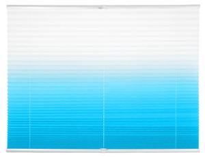 Плиссированные жалюзи GARESA Klemmfix, синий - белый - ширина: 65 см