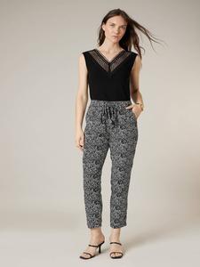 Deeluxe Брюки с зауженным низом 'Edisia' в черном цвете