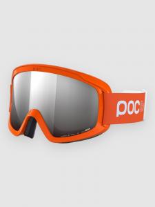 Очки для сноуборда POC Pocito Opsin Fluorescent Orange Goggle, partly sunny silver