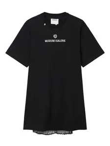 Хлопковая футболка Musium Div., черный