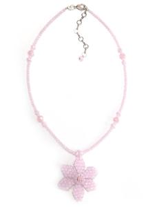 Collezione alessandro Короткое ожерелье «Тони» розового цвета