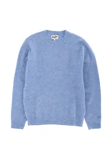 Свитер с круглым вырезом MC2 SAINT BARTH, синий