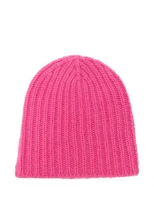Кашемировая шапка в рубчик Warm-Me, розовый