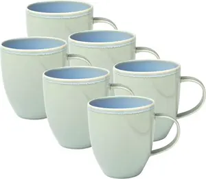 Кружка черничная Villeroy & Boch Crafted с ручкой 0,35 л, набор 6 like Villeroy & Boch