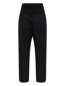 Широкие брюки со складками VETEMENTS, черный