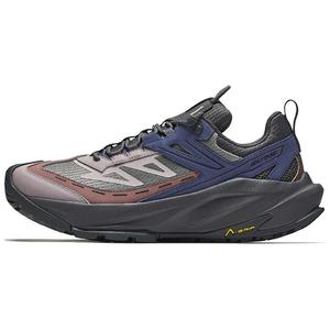 Трекинговые походные ботинки мужские с низким верхом Castle Grey / Light Ink Blue / Plain Brocade Green / Magic Carpet Grey Anta