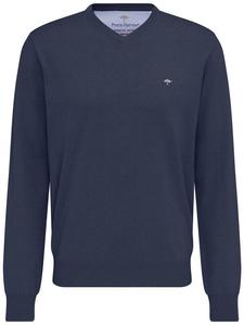 Пуловер FYNCH HATTON V Neck, синий