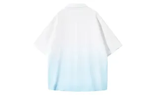 Рубашка Unisex Lapel Moderate Others BOBBY ABLEY, белый зеленый (comes with t-shirt)