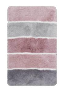 Розово-серо-серебристый банный коврик Rio Marina Homie Living