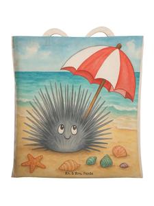 Сумка через плечо с рисунком морского ежа без слогана, белого цвета Mr. & Mrs. Panda