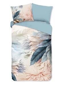 Комплект постельного белья Diore светло-голубого/кремового цвета Good Morning, 200x200 см