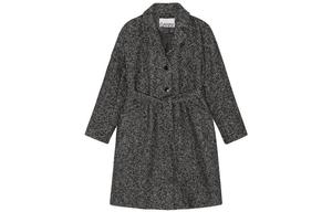 Приталенное пальмо миди GANNI, черный