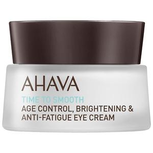 Крем для лица time to smooth age control brightening & anti-fatigue eye cream Ahava, объем 15 мл