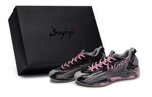 Adidas Баскетбольные кроссовки AE 1 унисекс с низким верхом, черные/серые/розовые