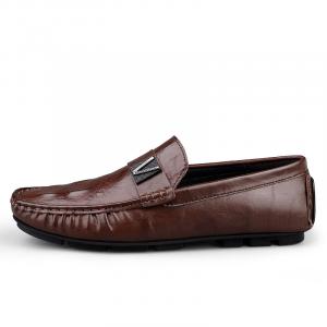 BAGE Мокасины мужские коричневые, цвет Brown