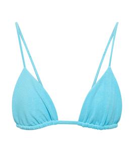 Верх бикини с треугольными чашечками из махровой ткани Jade Swim, Bahama Mama Terry