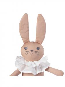 Розовая мягкая игрушка - с рождения