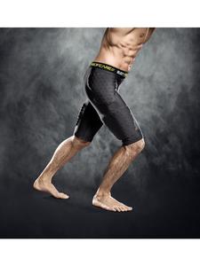 Спортивные брюки компрессионные с подкладкой черного цвета Select