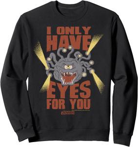 Толстовка Dungeons & Dragons I Only Have Eyes For You, черная
