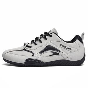 Pilot the camel Антискользящие износостойкие мужские низкие кеды повседневные серые, цвет Gray