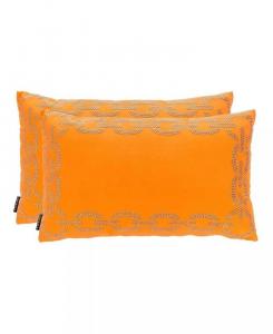 Подушка Sibine 12 x 20 дюймов (набор из 2 шт.) Safavieh, оранжевый