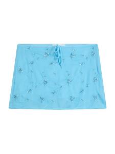 Мини юбка Bershka, Sky blue