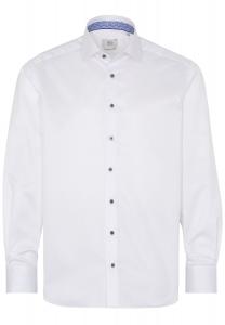Рубашка Eterna Langarm Comfort Fit Gentle Shirt Twill, белый