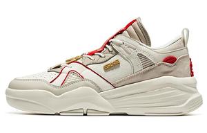 Кеды мужские, обувь для скейтбординга высокая белый/серый/красный Erke