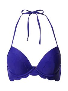 Обычный верх бикини Hunkemöller Scallop, индиго