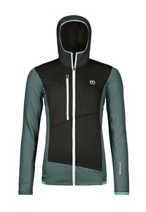 Флисовая куртка ORTOVOX FLEECE GRID HOODY, Dark Arctic Grey/Dark Grey