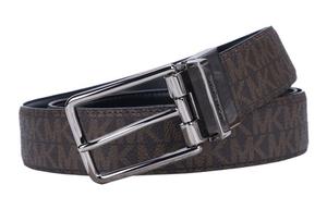 MICHAEL KORS Ремень с логотипом и монограммой, Brown