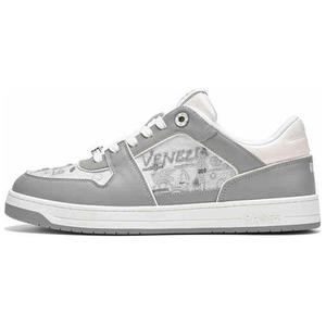 RARE Низкие кроссовки для скейтбординга RICH Collection, мужские, серо-белые