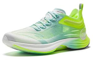 Кроссовки мужские Mach Pro Running Shoes Low-top White/Blue/Green Anta