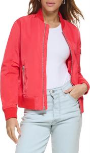 Женская куртка-бомбер Levi's Melanie Newport (стандартный и большой размер), Citr Red