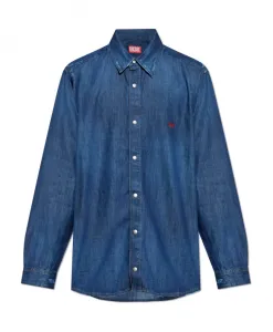 Джинсовая рубашка d-simply Diesel, синий