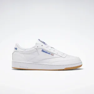 Классические кроссовки Reebok "CLUB C 85" Reebok Classic, цвет White-Royal-Gum