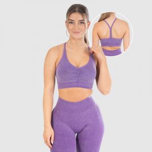 Спортивный бюстгальтер Smilodox, лиловый