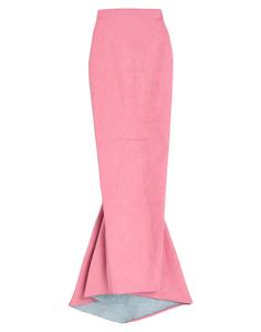 Джинсовая юбка Rick Owens, розовый