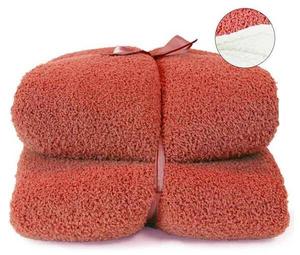 Покрывало Unique Living Douwe, 200x1x150 см, красный