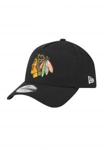 Бейсболка New Era 9FORTY AFRAME NFL PITTSBURGH PENGUINS, Chicago Blackhawks/Black