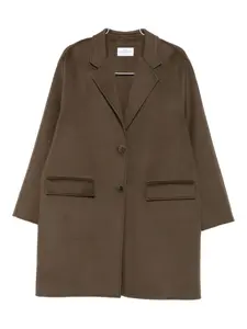 Пальто с накладными карманами THE DYNAMIS STUDIO, коричневый