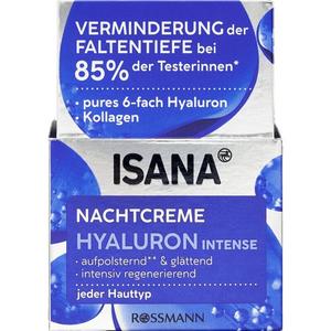 Гиалуроновый интенсивный ночной крем ISANA, 50 ml