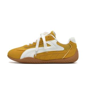 Circle small Дышащие сбалансированные легкие женские низкие кеды с полным покрытием цвета имбирно-желтого, цвет Ginger Yellow